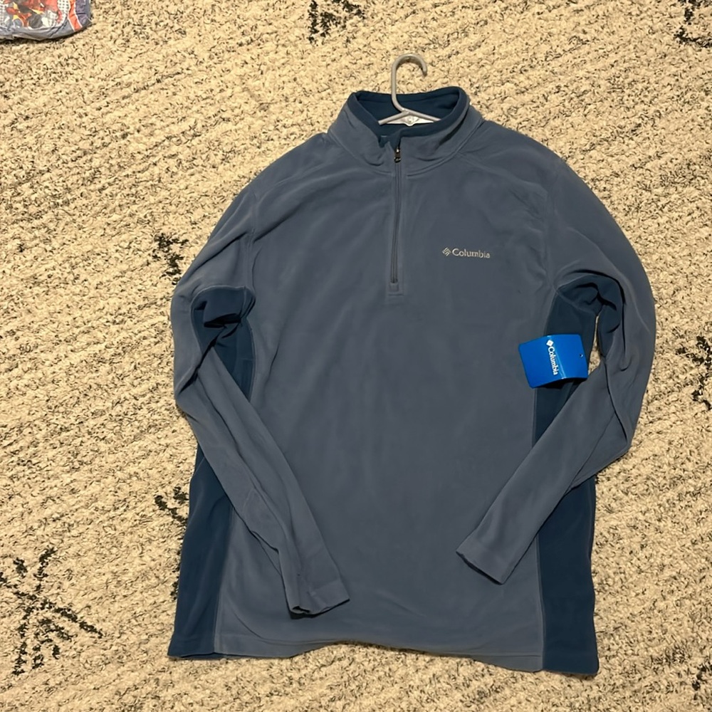New with tags Columbia Men’s fleece half zip
